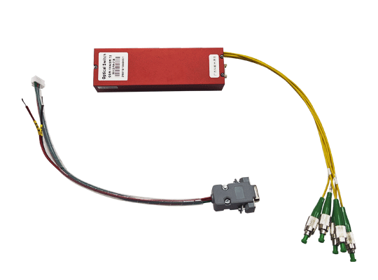 1&times;4機械式單模穩(wěn)相光開關 - 廣西科毅光通信