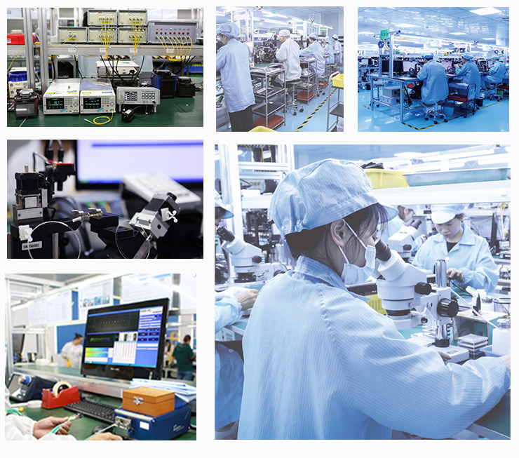 廣西科毅高速光開關生產線實景