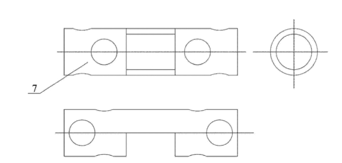 鋼質(zhì)準直器連接管凹槽與點膠孔結(jié)構(gòu)示意圖 - 廣西科毅光通信 鋼質(zhì)準直器連接管凹槽與點膠孔結(jié)構(gòu)示意圖 - 廣西科毅光通信