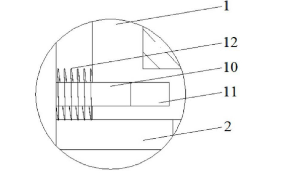 磁光開(kāi)關(guān)緩沖彈簧導(dǎo)向柱結(jié)構(gòu)放大圖 - 廣西科毅光通信 磁光開(kāi)關(guān)緩沖彈簧導(dǎo)向柱結(jié)構(gòu)放大圖 - 廣西科毅光通信