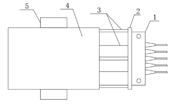 抗干擾保偏型磁光開(kāi)關(guān)整體結(jié)構(gòu)示意圖 - 廣西科毅光通信