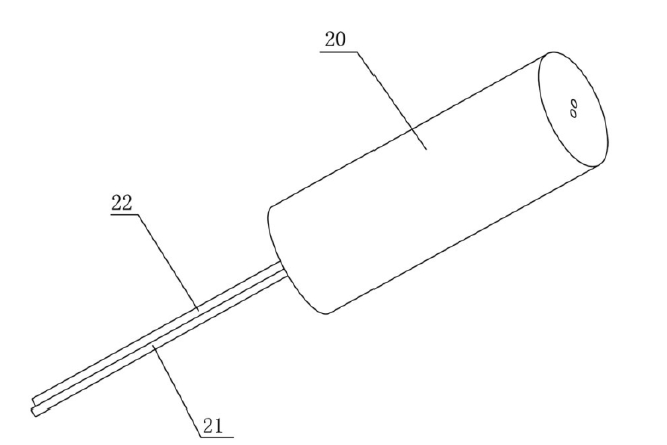 一種反射式保偏光隔離器中光纖毛細(xì)管的示意圖 - 廣西科毅光開關(guān) 一種反射式保偏光隔離器中光纖毛細(xì)管的示意圖 - 廣西科毅光開關(guān)