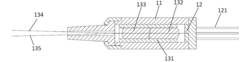 雙纖準(zhǔn)直器內(nèi)部組件分布 - 廣西科毅光開(kāi)關(guān)