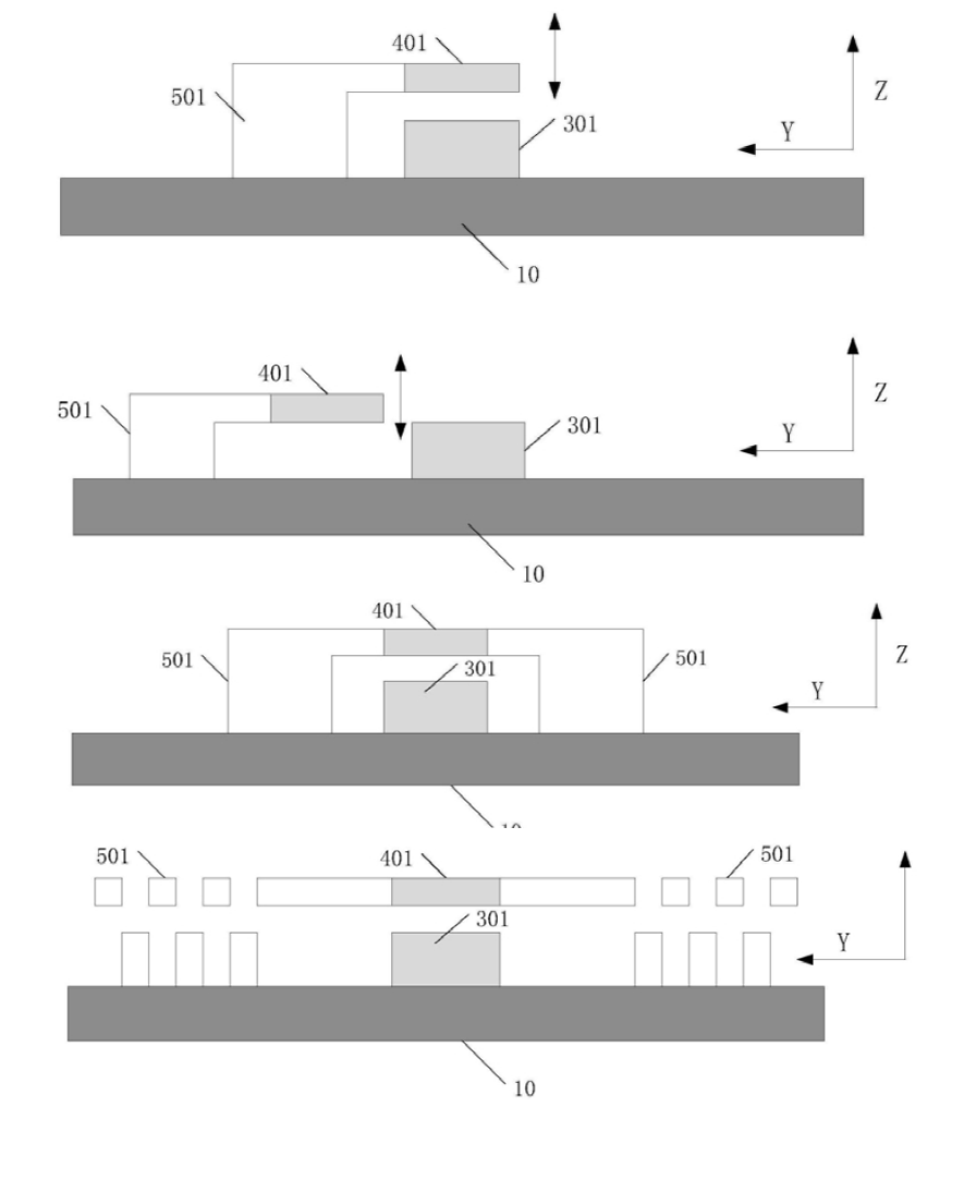 多種相位調(diào)節(jié)驅(qū)動結(jié)構(gòu)示意圖，包括懸臂梁、彈簧與梳齒驅(qū)動器 - 廣西科毅光通信科技有限公司