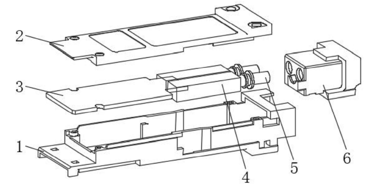高精度光模塊立體爆炸結(jié)構(gòu)示意圖 - 科毅光通信 高精度光模塊立體爆炸結(jié)構(gòu)示意圖 - 科毅光通信