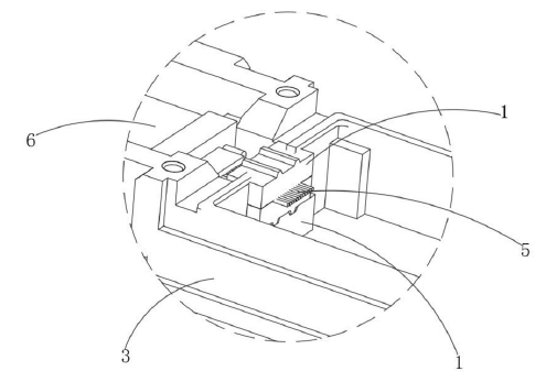 MPO光模塊底座示意圖-廣西科毅光通信 MPO光模塊底座示意圖-廣西科毅光通信