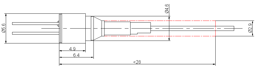 InGaAs 引腳式尾纖模塊小型化PIN封裝細節(jié) - 科毅光通信